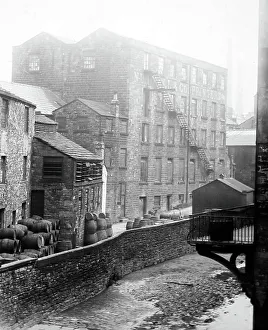 King's Mill, Burnley, Lancashire, early 1900s