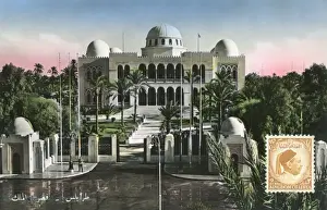 Stamp Prints: The Kings Palace, Tripoli, Libya