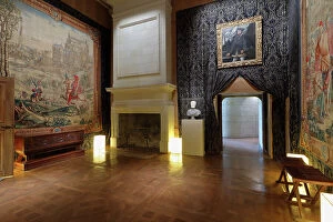 Unesco Collection: King's Room, Chateau de Chambord, Loire Valley, France