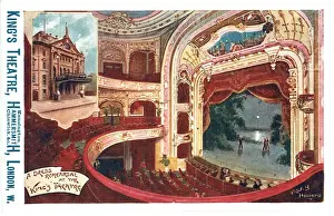 Balcony Prints: Kings Theatre, Hammersmith