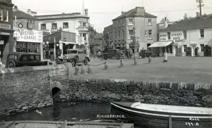 Images Dated 1st March 2019: Kingsbridge, Devon - Ryeford Garage and Anchor Hotel