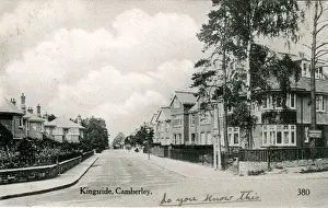 Camberley Prints: Kingsride, Camberley, Surrey