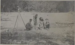 Bivouac Prints: Kingston scouts bivouacking, Jamaica
