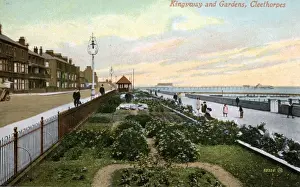 Lincolnshire Prints: Kingsway & Gardens, Cleethorpes, Lincolnshire