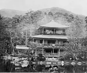 Camellieae Prints: Kinkaku-ji, Golden Temple, Kyoto City, Japan