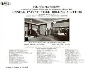 Kinnear Shutters, Harvey Nichols & Co, Knightsbridge, London Kinnear Shutters, Harvey Nichols & Co, Knightsbridge, London
