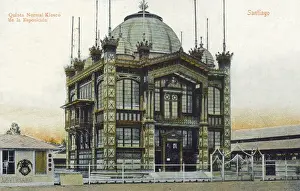 Kiosk building - Santiago, Chile
