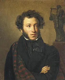 1799 Prints: KIPRENSKI, Orest. Aleksandr Pushkin