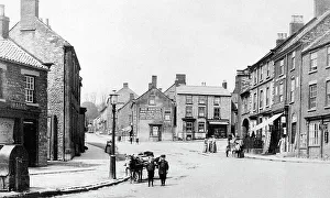 Kirbymoorside Prints: Kirbymoorside Market Place early 1900s