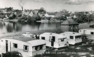 Loch Prints: Kirk Loch Caravan Site, Lochmaben, Dumfriesshire, Scotland