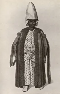 1802 Prints: The Kislar Agha - Chief Black Eunuch