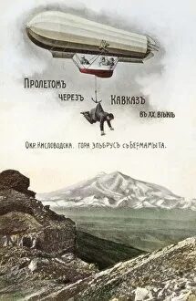 Air Ship Gallery: Kislovodsk - Russia - a humourous card