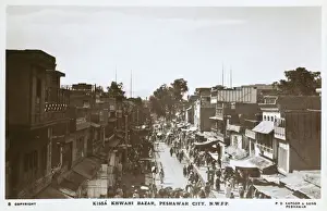 Frontier Prints: Kissa Kwani Bazar, Peshawar, NWFP
