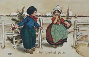 The kissing gate by Florence Hardy