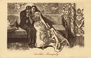 Kissing girls hand - Charles Dana Gibson