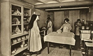 Hague Gallery: Kitchen at the Groenestein Orphanage or Borstal, The Hague
