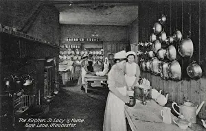 Kitchen at St Lucys Home, Gloucester
