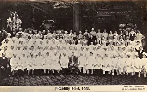 Manager Collection: Kitchen staff, Piccadilly Hotel, London W1