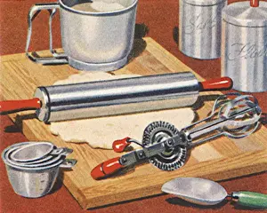 Spoons Prints: Kitchen Utensils Date: 1954