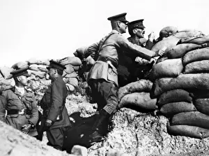 Gallipoli Prints: Kitchener, Birdwood and McMahon, Anzac Cove, WW1