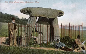 Images Dated 6th August 2018: Kits Coty House near Maidstone, Kent