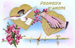 Kitsch Prints: Kitsch Italian Valentines Card