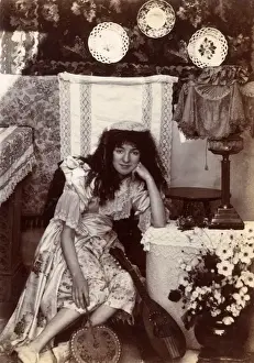 Kitty Ludlow dressed as Salome - Oxford