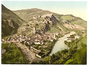 Tyrol Prints: Klausen, general view, Tyrol, Austro-History