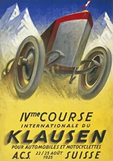 Motoring Posters and Prints Gallery: Klausen Motor Racing
