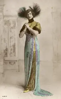Osprey Prints: Klimt Dress Circa 1914