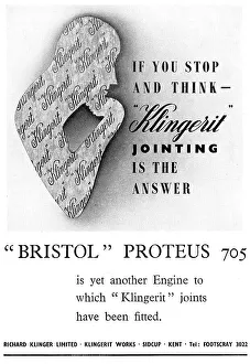 Asbestos Prints: Klingerit Asbestos Jointing
