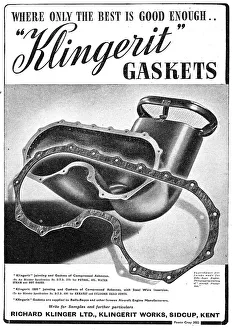 Asbestos Prints: Klingerit Gaskets Asbestos Jointing