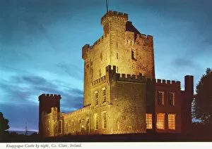 John Hinde Gallery: Knappogue Castle by night County Clare, Republic of Ireland