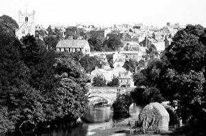 Knaresborough Prints: Knaresborough from Bilton Fields