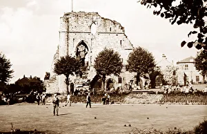 Knaresborough Castle in the 1930s