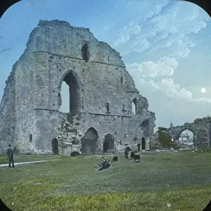 Knaresborough Prints: Knaresborough Castle, North Yorkshire - view from the west