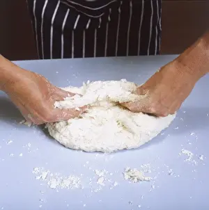 Kneading Bread Dough