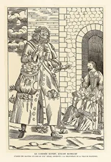 Diversion Prints: Knecht Ruprecht, servant to Saint Nicholas in German folklore