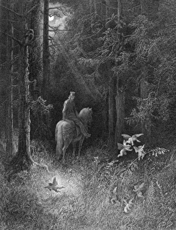 Images Dated 24th February 2011: Knight and Fairies