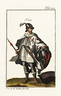 Blazon Prints: Knight of the Livonian Brothers of the Sword