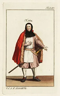 12th Century Prints: Knight of the Order of Calatrava