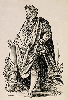 Amman Gallery: Knight of the Order of Santiago. Illustration