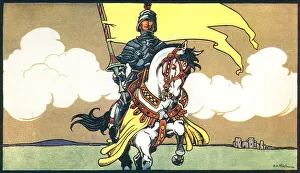 Wielding Prints: Knight Poster