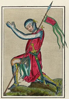 Knight Gallery: Knight at Prayer