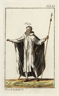 Garb Prints: Knight Templar in garb no longer of the cross