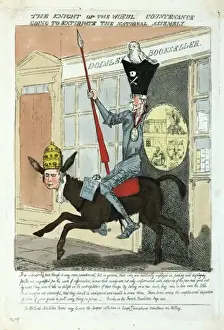 The knight of the woeful countenance going to extirpate