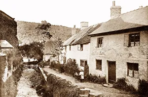 Knighton Brookside early 1900s