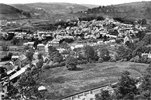 Knighton from Kinsley Hill