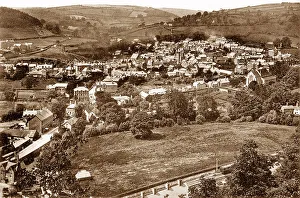 Knighton from Kinsley Hill early 1900s