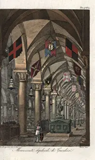 Sepulchral Prints: Knights sepulchral monuments and their coats